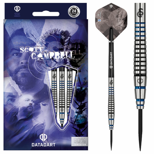 DATADART Scott Campbell Steeldart-Set 22, 24 Gramm